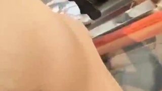 Amateur brunette fucked in POV Telsev